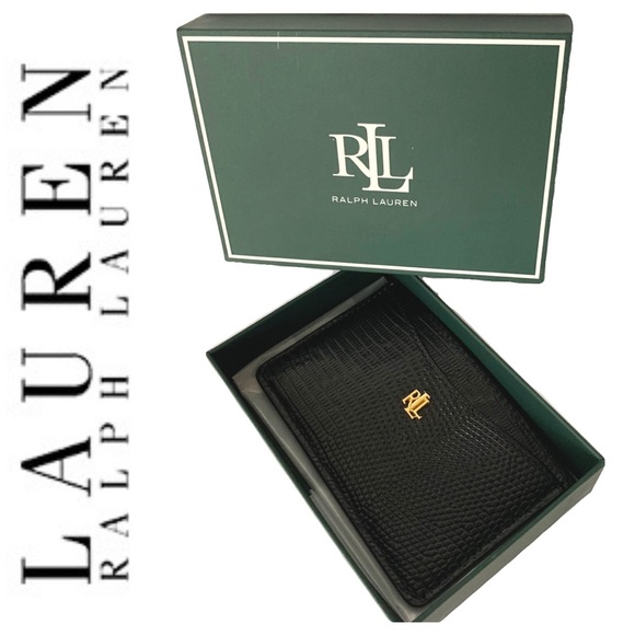 Ralph Lauren Handbags - NWT Ralph Lauren genuine leather slim card wallet